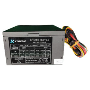 XTREME XPS200B REAL 200W 20+4PIN 650MM LONG CABLE BLACK POWER SUPPLY